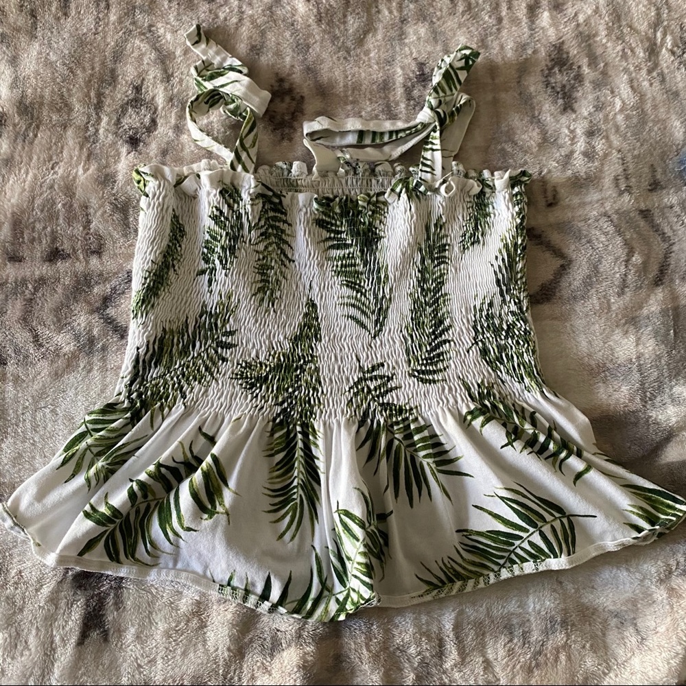 H&M Flowy Crop Top